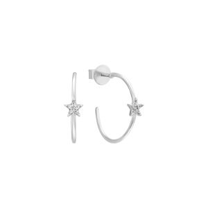 Bông tai Bạc đính đá PNJSilver XMXMW060263