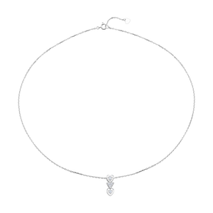 Dây cổ Vàng 10K Đính đá ECZ PNJ XMXMW060309