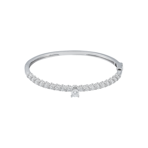 Vòng tay Kim cương Vàng trắng 14K PNJ DDDDW001032