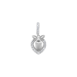 Hạt Charm Bạc đính đá PNJSilver NHXMW060008