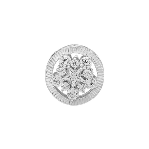 Hạt Charm Bạc đính ngọc trai PNJSilver XMXMW000027