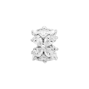 Hạt Charm Bạc đính ngọc trai PNJSilver XMXMW000029