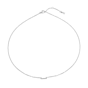 Dây cổ Vàng Trắng 10K Đính đá ECZ STYLE By PNJ XM00W000243