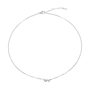 Dây cổ Vàng Trắng 10K Đính đá ECZ STYLE By PNJ XM00W000247