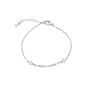 Lắc tay Vàng Trắng 10K Đính đá ECZ STYLE By PNJ XM00W000468