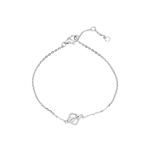 Lắc tay Vàng Trắng 10K Đính đá ECZ STYLE By PNJ XM00W000471