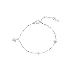 Lắc tay Vàng Trắng 10K Đính đá ECZ STYLE By PNJ XMXMW000688