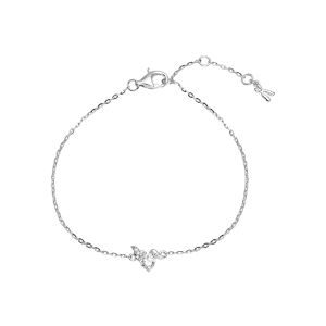 Lắc tay Vàng Trắng 10K Đính đá ECZ STYLE By PNJ XMXMW000689