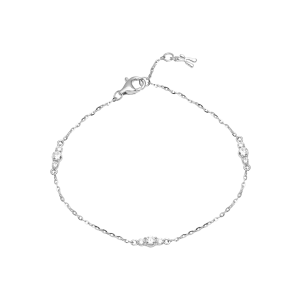 Lắc tay Vàng Trắng 10K Đính đá ECZ STYLE By PNJ XMXMW000703