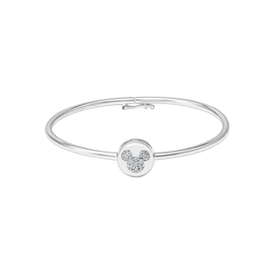 Vòng tay trẻ em Vàng 10K Đính đá ECZ PNJ Mickey alone XM00W000396