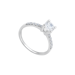 Nhẫn bạc đính đá PNJSilver XMXMK000125