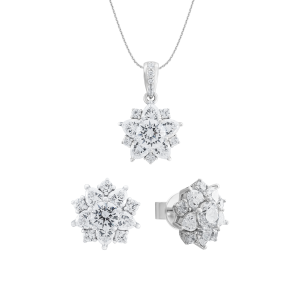 Bộ trang sức Vàng trắng PNJ 03124-03215