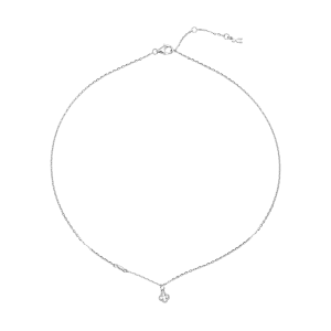 Dây cổ Vàng Trắng 10K Đính đá ECZ STYLE By PNJ XM00W000248