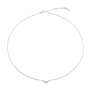 Dây cổ Vàng 10K Đính đá ECZ STYLE By PNJ XMXMC000080