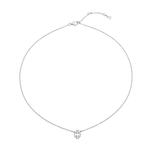 Dây cổ Vàng Trắng 10K Đính đá ECZ STYLE By PNJ XMXMW000537