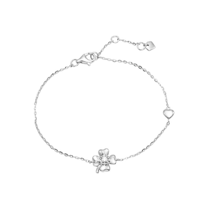 Lắc tay Kim cương Vàng Trắng 14K PNJ DD00W000544