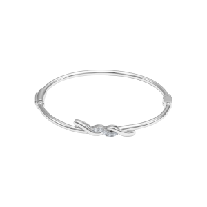 Vòng tay Vàng Trắng 10K Đính đá ECZ STYLE By PNJ XM00W000421