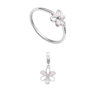 Bộ trang sức Bạc STYLE by PNJ 60040-60028