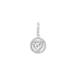 Hạt Charm Bạc đính đá PNJSilver XMXMW060477