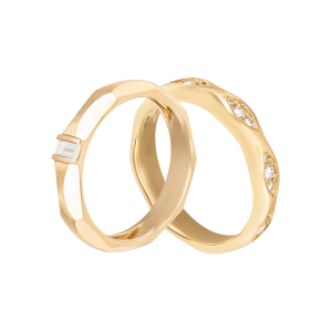 Cặp nhẫn cưới Vàng 18K PNJ Trầu Cau 01200-03549