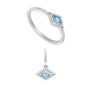 Bộ trang sức Bạc STYLE by PNJ 00029-00023