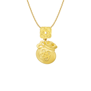 Mặt dây chuyền Vàng 18K PNJ Kim Bảo Như Ý 0000Y001485