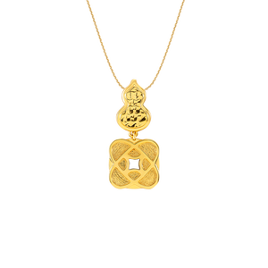 Mặt dây chuyền Vàng 18K PNJ Kim Bảo Như Ý 0000Y001488