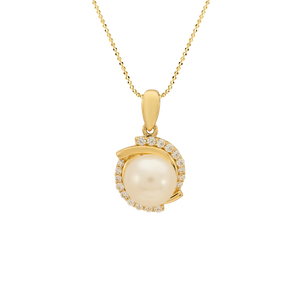 Mặt dây chuyền Vàng 18K đính Ngọc trai Freshwater PNJ PFXMY000516