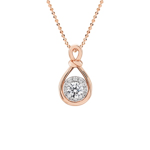 Mặt dây chuyền Vàng 10K đính đá ECZ PNJ Family Infinity XMXMH000220