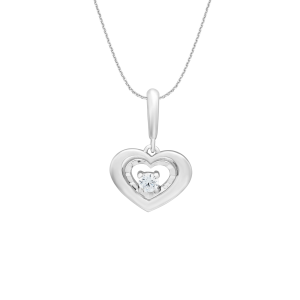 Mặt dây chuyền Bạc đính đá PNJSilver XM00W000035