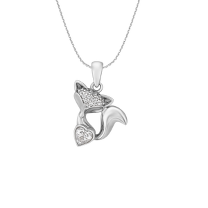 Mặt dây chuyền Bạc đính đá PNJSilver XMXMW060057