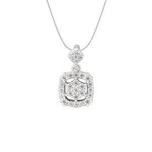 Mặt dây chuyền Bạc đính đá PNJSilver XMXMW060059