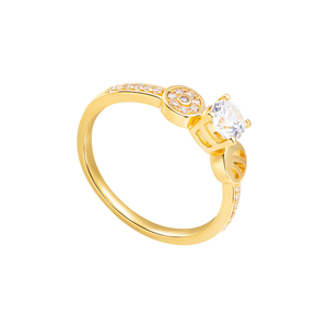 Nhẫn Vàng 14K Đính đá ECZ PNJ XMXMY015466