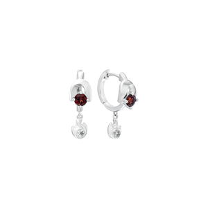 Bông tai Vàng 10K Đính đá Ganat PNJ GNXMW000005