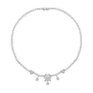 Dây cổ Kim cương Vàng Trắng 14K PNJ DDDDW000929