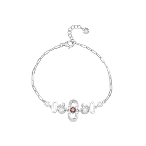 Lắc tay Vàng 10K Đính đá Ganat PNJ GNXMW000001