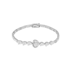 Lắc tay Vàng 10K Đính đá ECZ PNJ XMXMW000756