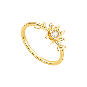 Nhẫn Vàng 10K Đính đá ECZ PNJ XM00Y005587