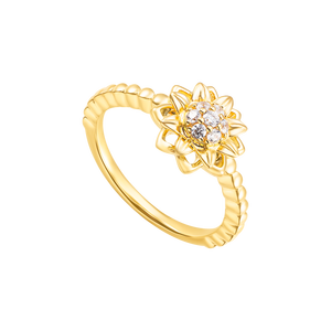 Nhẫn Vàng 10K Đính đá ECZ PNJ XMXMY015985