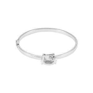 Vòng tay Vàng Trắng 10K Đính đá ECZ PNJ XM00W000395