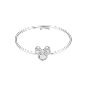 Vòng tay trẻ em Vàng 10K Đính đá ECZ PNJ Mickey XM00W000397