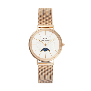 Đồng hồ Daniel Wellington Petite Lune Nữ DW00100773 Dây Kim Loại 32 mm