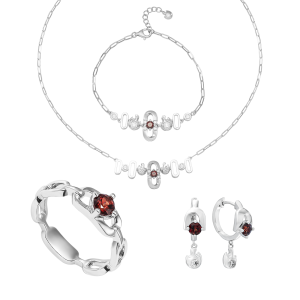 Bộ trang sức Vàng trắng PNJ 00005-00004