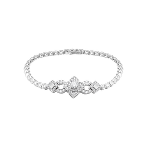 Lắc tay Kim cương Vàng Trắng 14K PNJ DDDDW000998