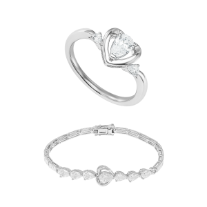 Bộ trang sức Vàng trắng PNJ 00756-06334
