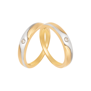 Cặp nhẫn cưới Vàng PNJ 00002-00002