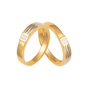 Cặp nhẫn cưới Vàng PNJ 00092-00096