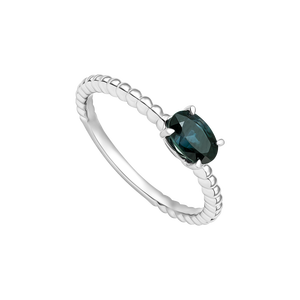 Nhẫn Vàng 10K Đính đá Sapphire PNJ Peter Pan SP00W000106