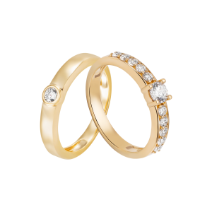 Cặp nhẫn cưới Vàng PNJ 04575-11535