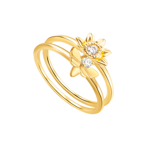 Nhẫn Vàng 10K Đính đá ECZ PNJ XMXMY015986